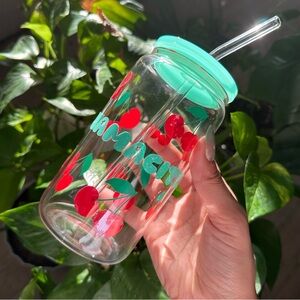 Mamacita glass Tumbler 🍒🍒